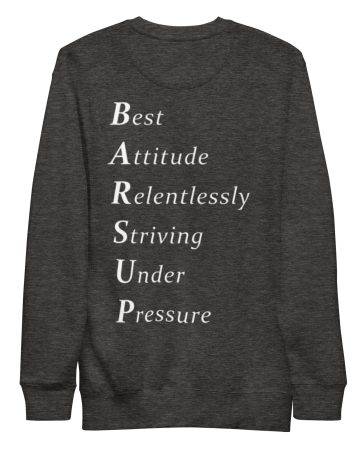 B.U.F Acronym Unisex Premium Sweatshirt