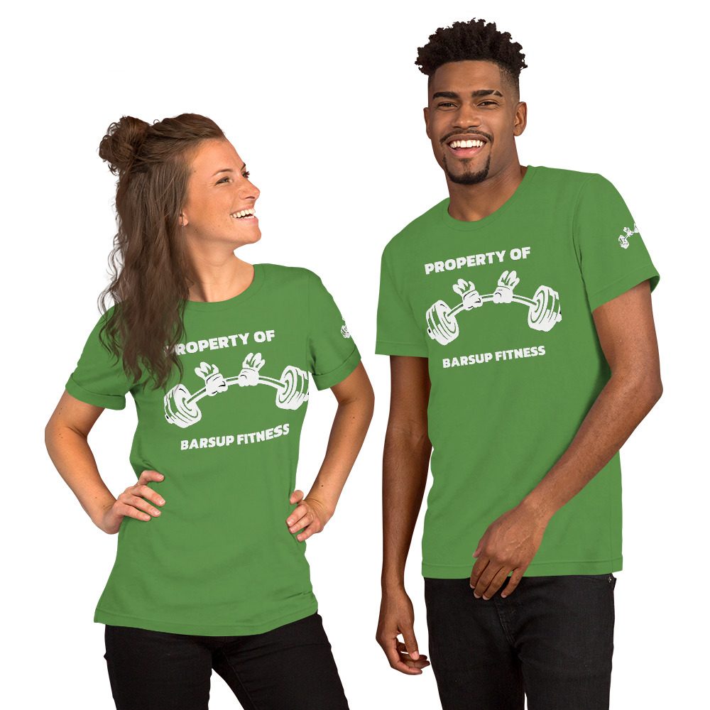 Property Of Barsup Fitness Unisex t-shirt