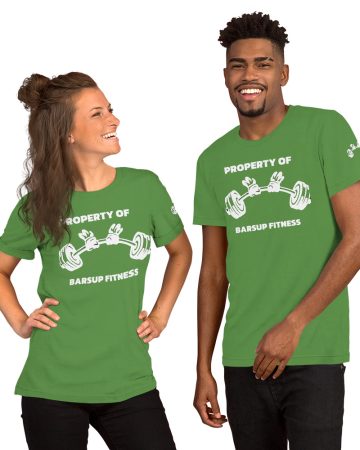 Property Of Barsup Fitness Unisex t-shirt