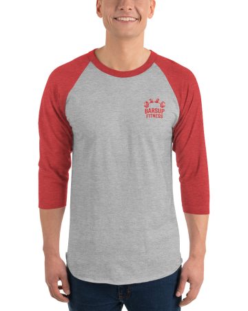 Barsup Fitness Unisex 3/4 sleeve raglan shirt
