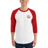 Barsup Fitness Unisex 3/4 sleeve raglan shirt - Image 7