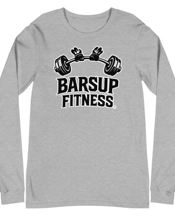 Barsup Fitness U R The Gym Unisex Long Sleeve Tee