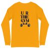 Barsup Fitness U R The Gym Unisex Long Sleeve Tee - Image 16