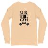 Barsup Fitness U R The Gym Unisex Long Sleeve Tee - Image 19